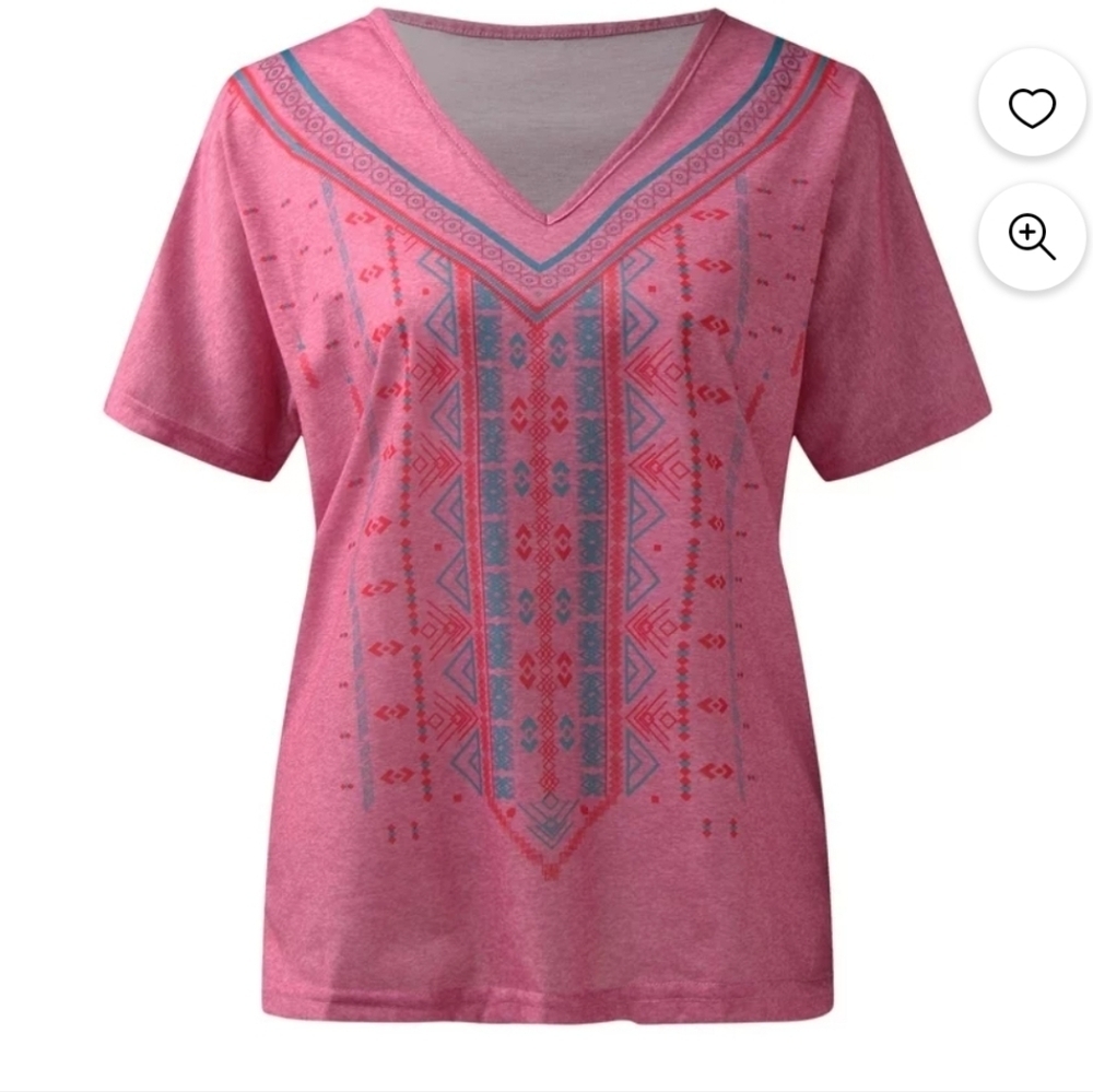 Camisa Pattern Top - Picture 2 of 3
